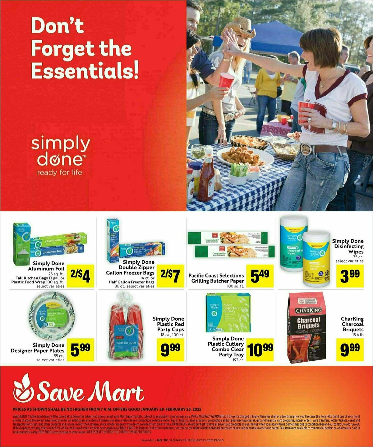 Save Mart Save Even More Weekly Ad from January 29