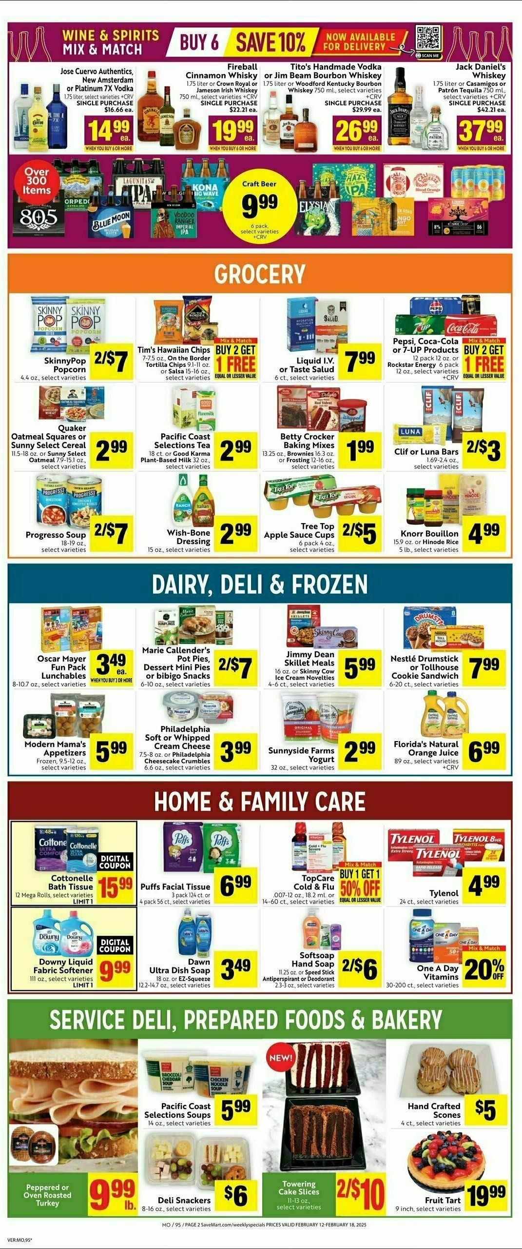 Save Mart Weekly Ad from February 12