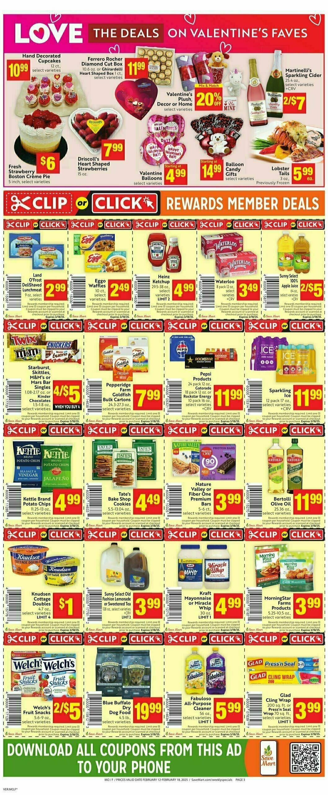 Save Mart Weekly Ad from February 12
