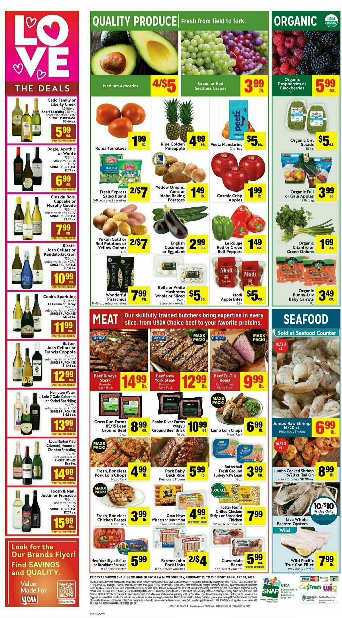 Save Mart Weekly Ad from February 12