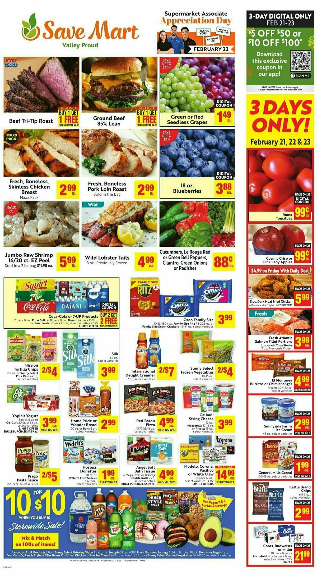 Save Mart Weekly Ad from February 19
