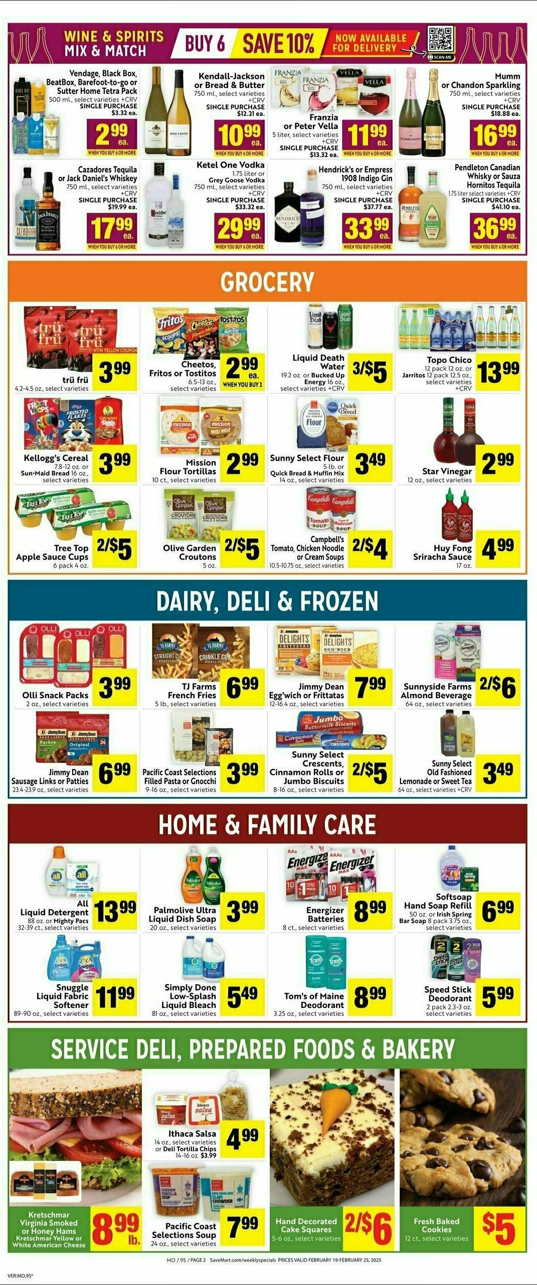 Save Mart Weekly Ad from February 19