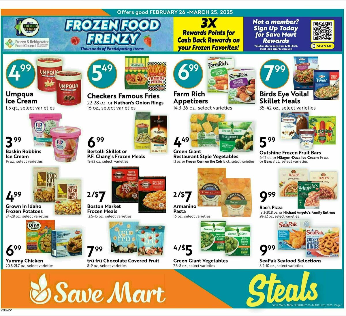 Save Mart Big Monthly Deals Weekly Ad from February 26