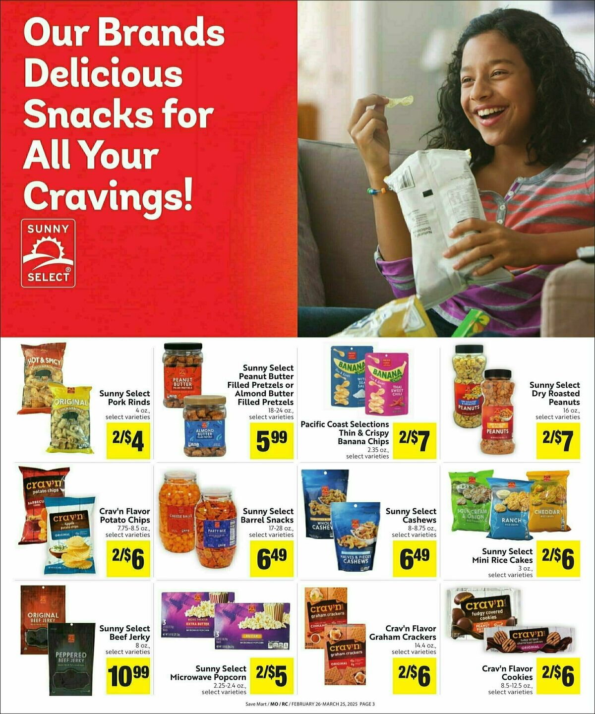 Save Mart Save Even More Weekly Ad from February 26