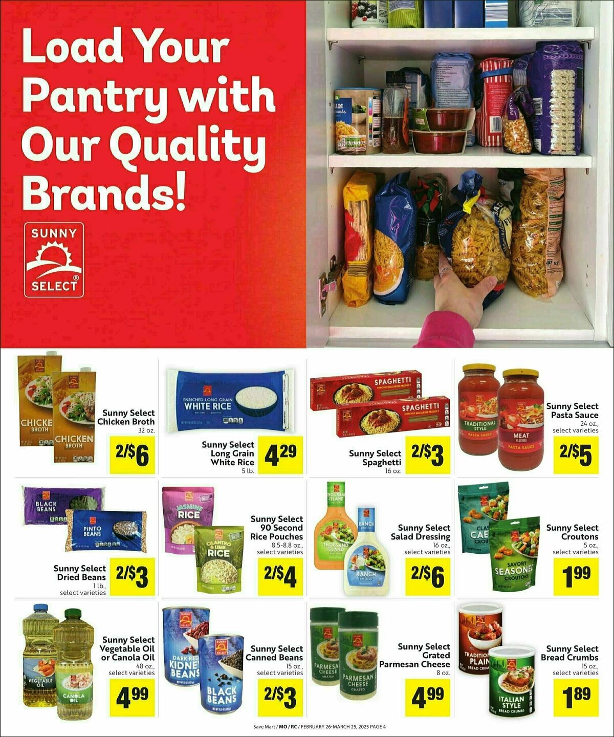Save Mart Save Even More Weekly Ad from February 26
