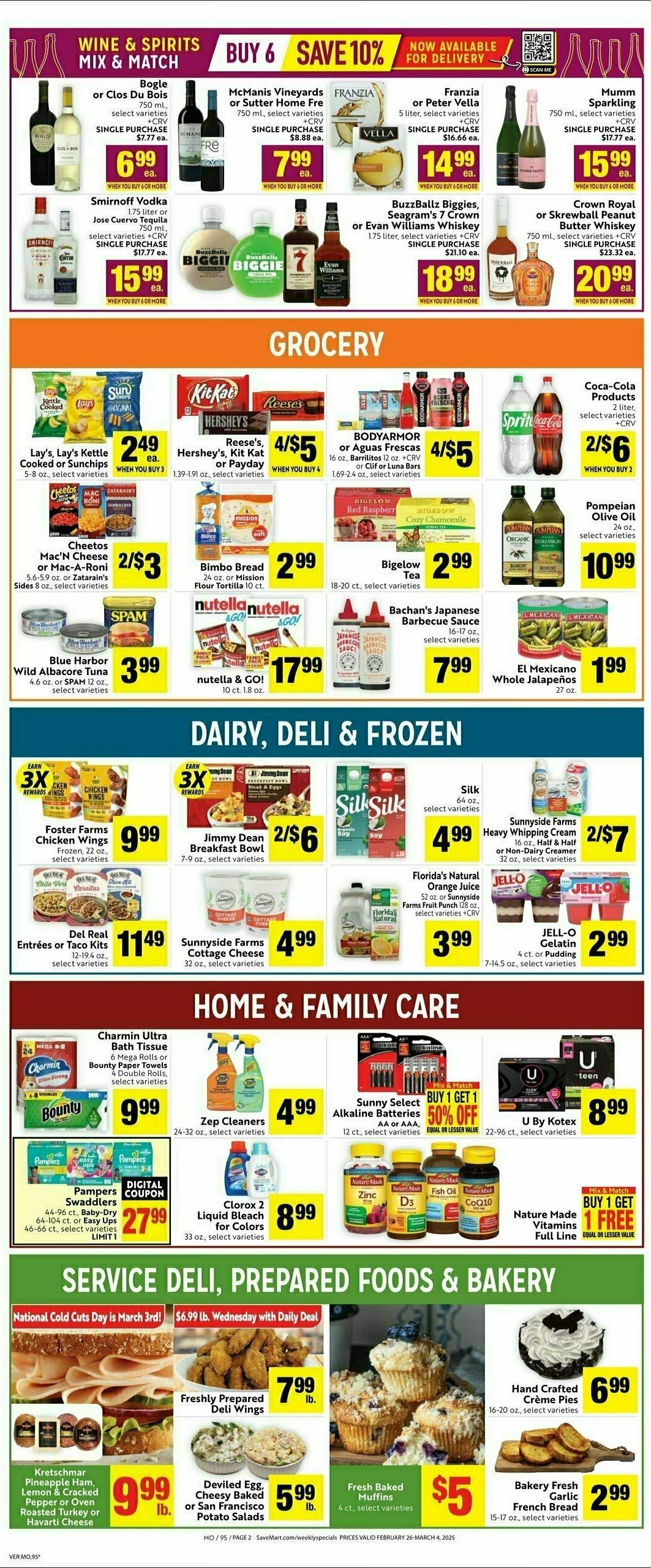 Save Mart Weekly Ad from February 26
