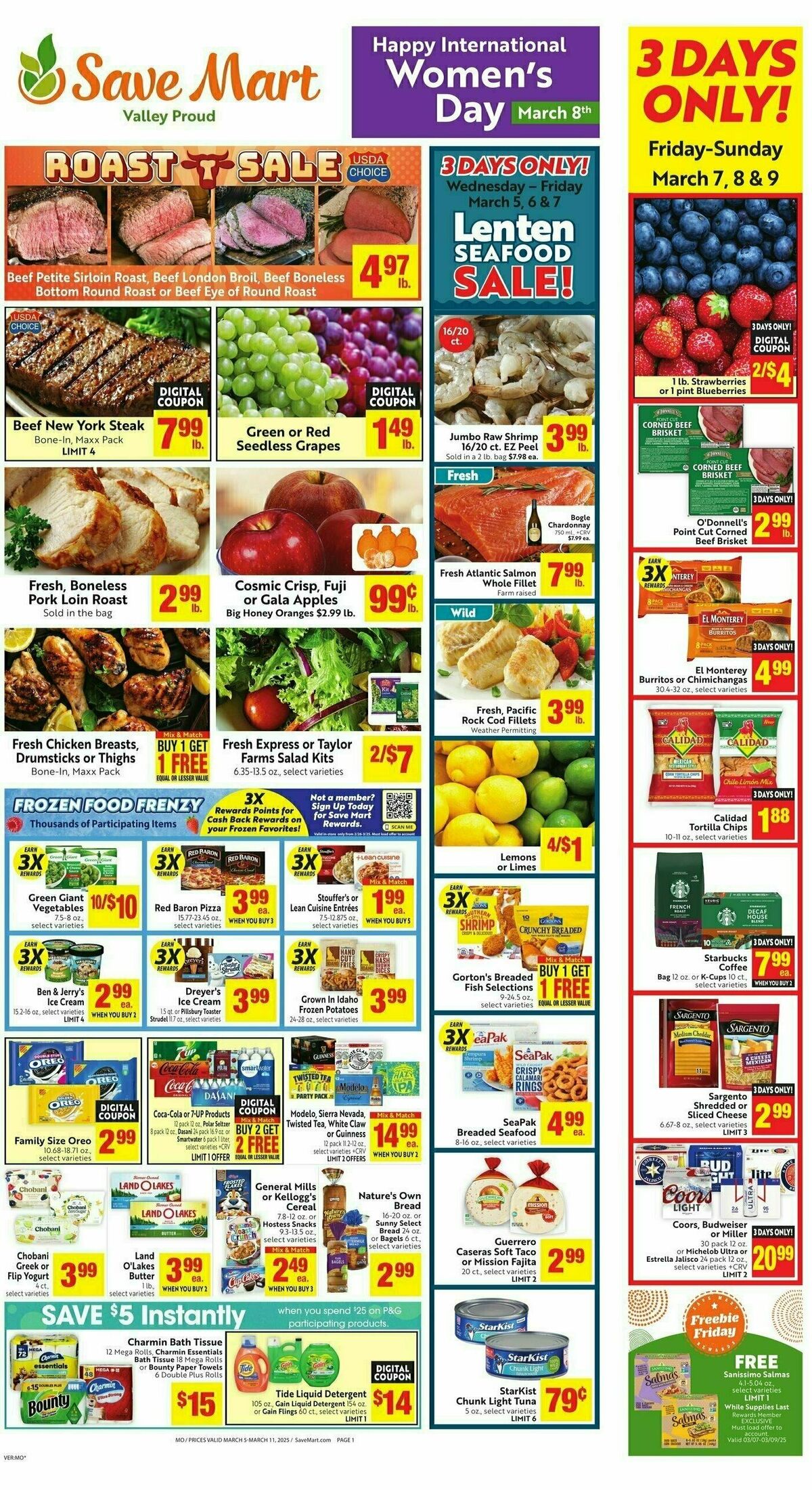Save Mart Weekly Ad from March 5