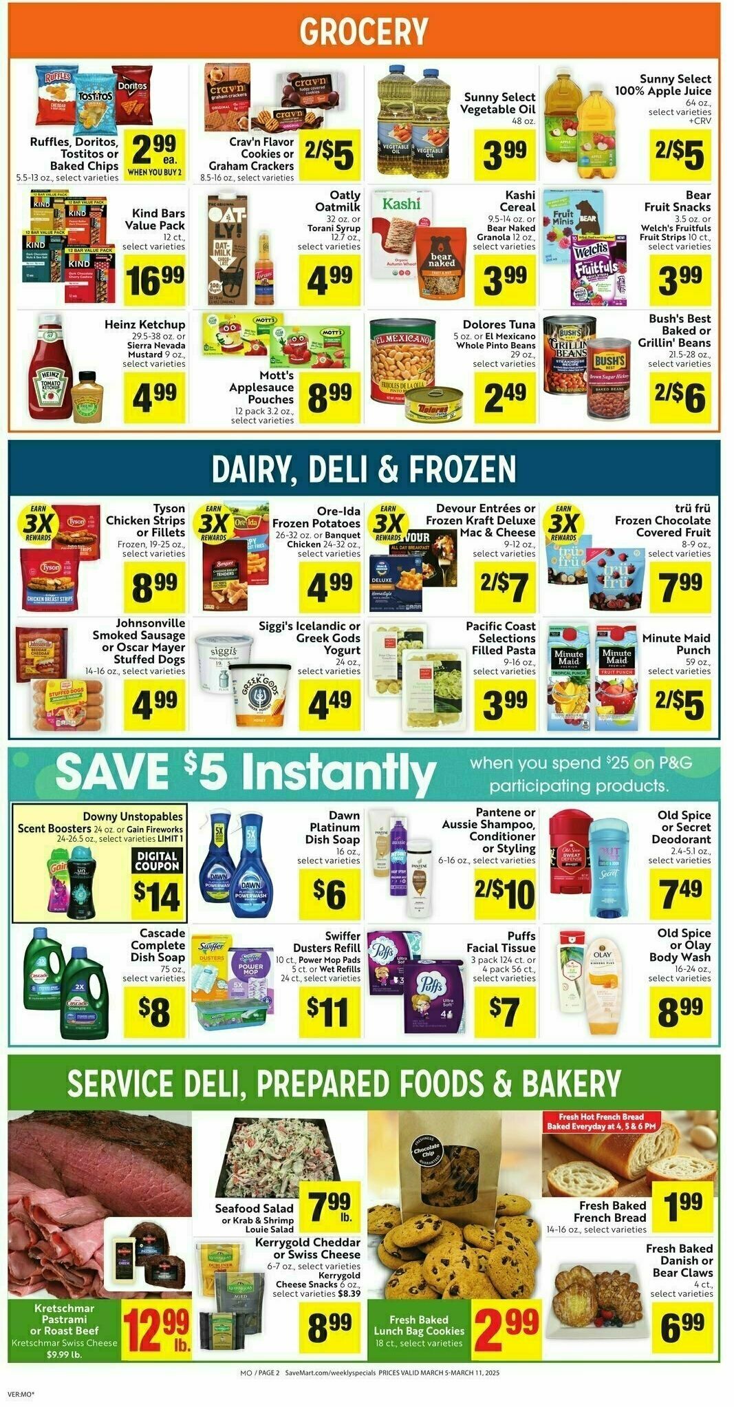 Save Mart Weekly Ad from March 5