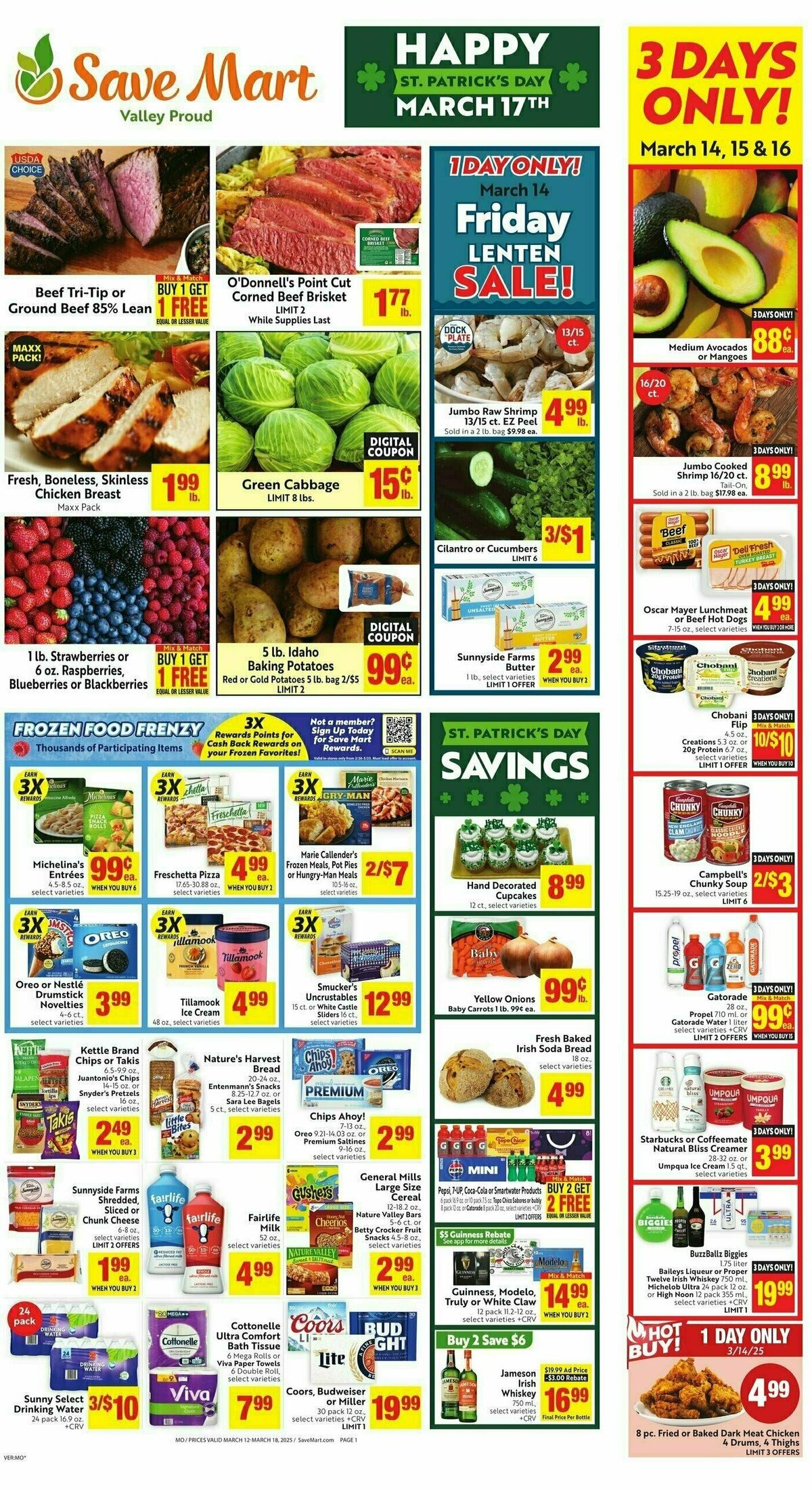 Save Mart Weekly Ad from March 12