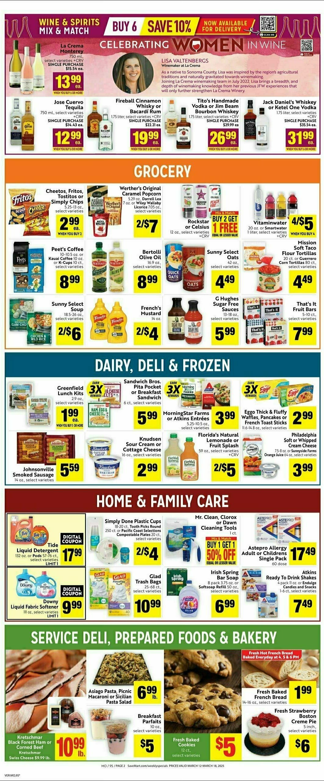 Save Mart Weekly Ad from March 12