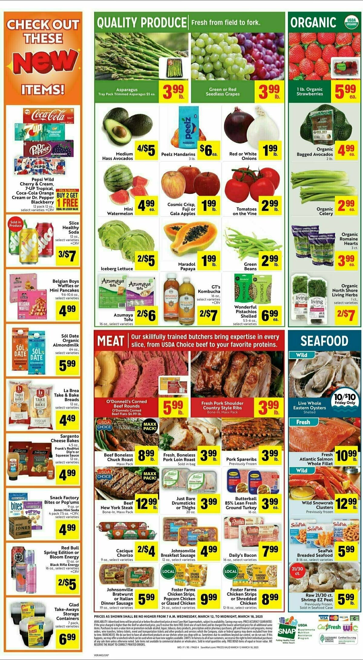Save Mart Weekly Ad from March 12