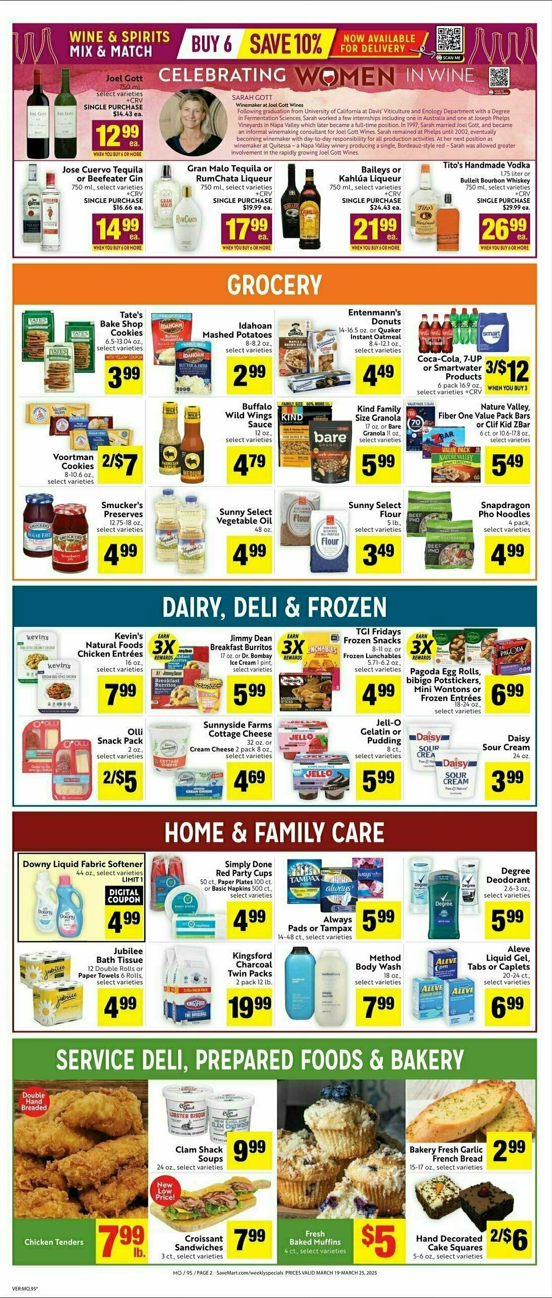Save Mart Weekly Ad from March 19