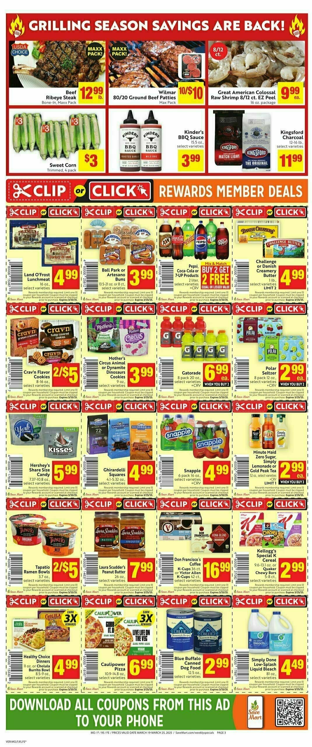 Save Mart Weekly Ad from March 19