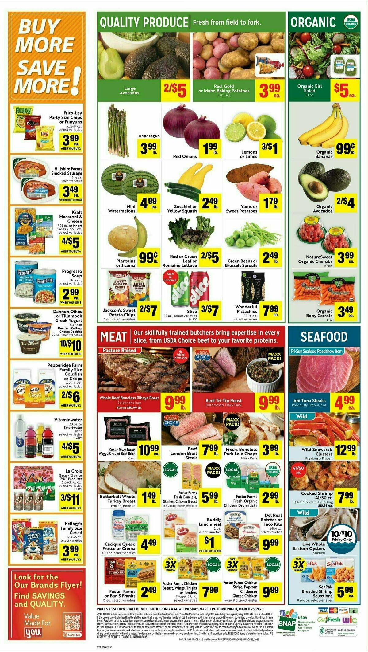Save Mart Weekly Ad from March 19