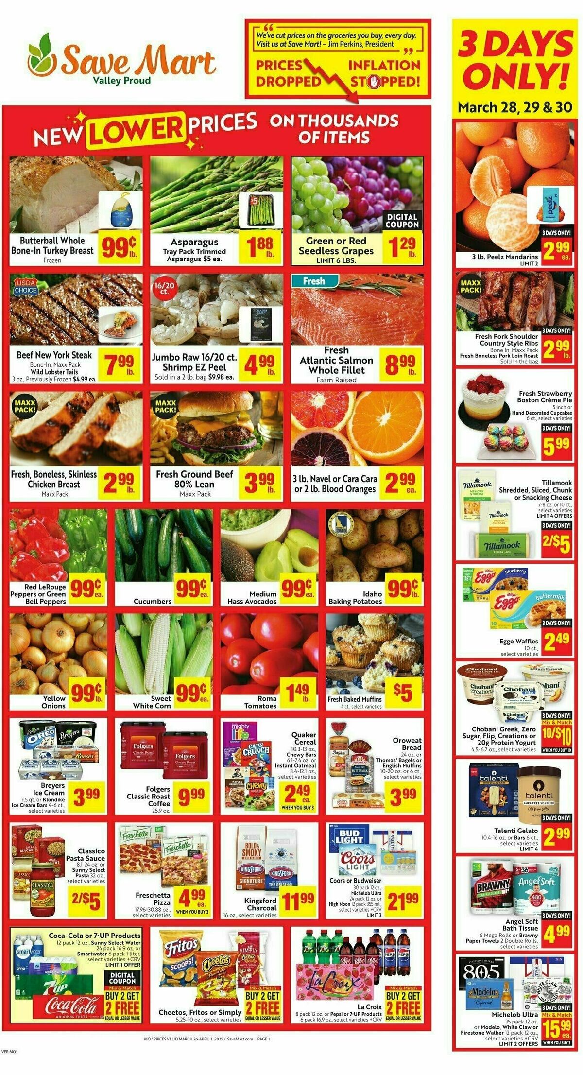 Save Mart Weekly Ad from March 26