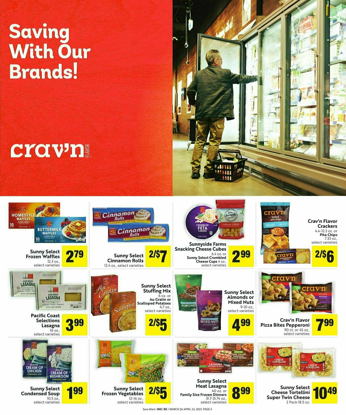 Save Mart Save Even More Weekly Ad from March 26