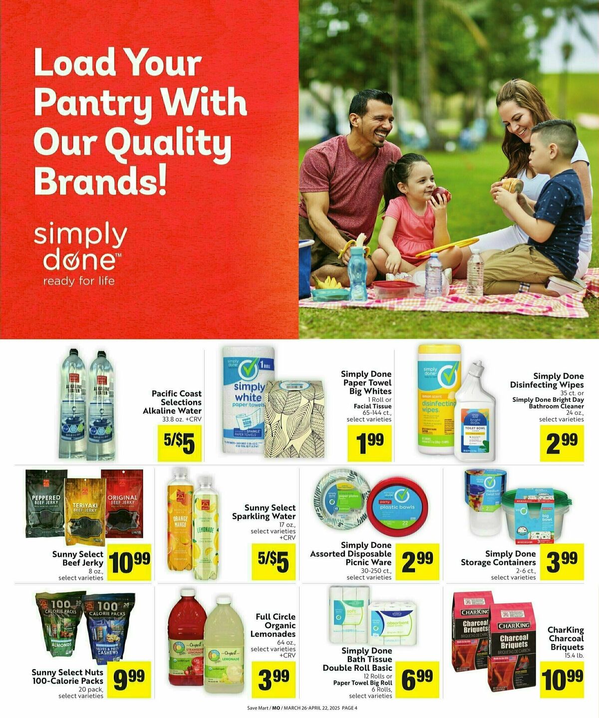 Save Mart Save Even More Weekly Ad from March 26