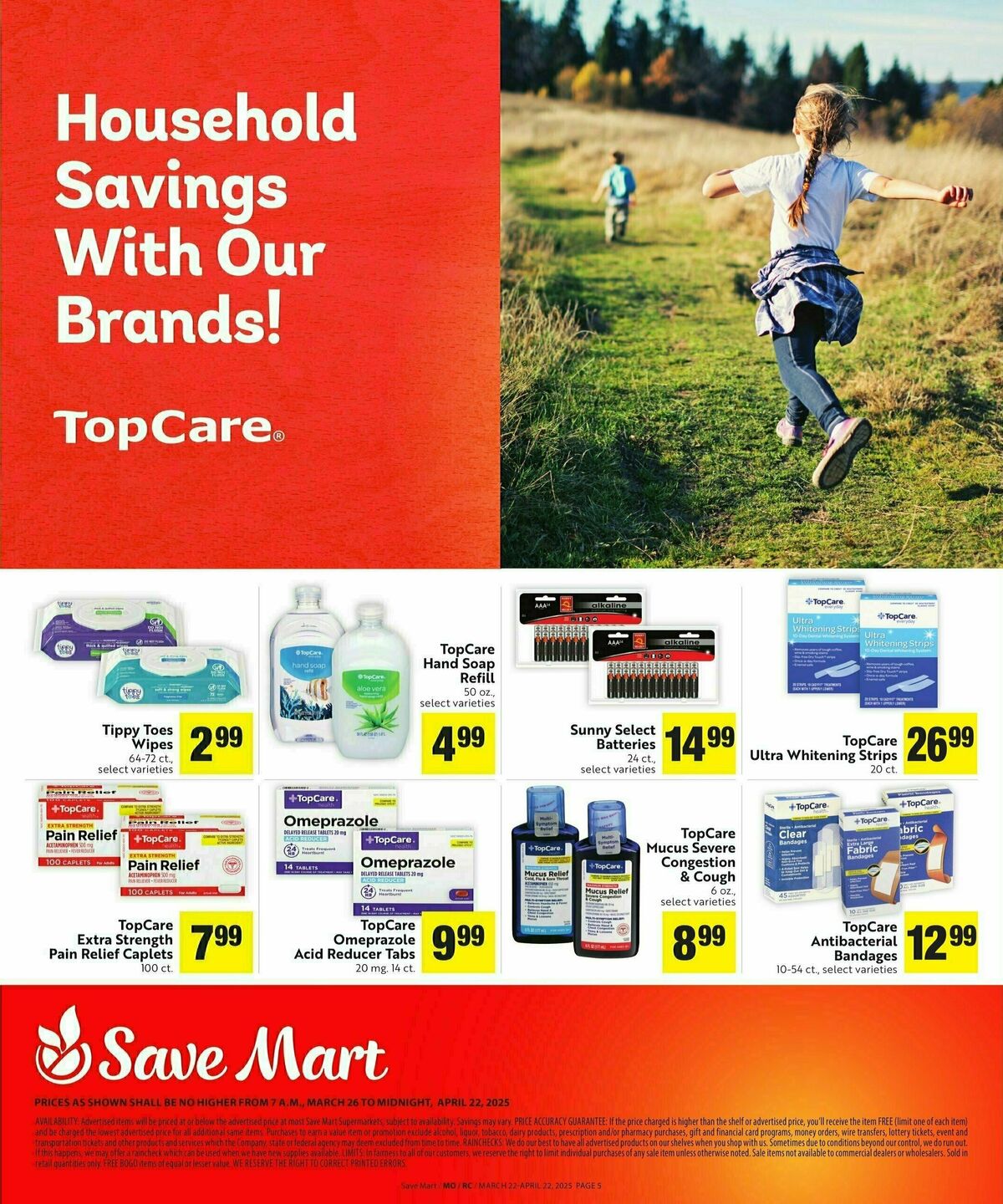 Save Mart Save Even More Weekly Ad from March 26