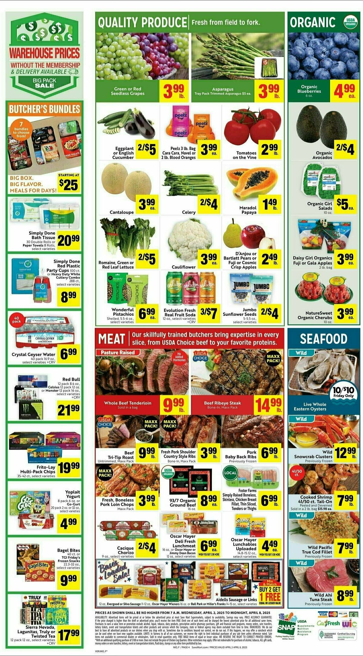 Save Mart Weekly Ad from April 2