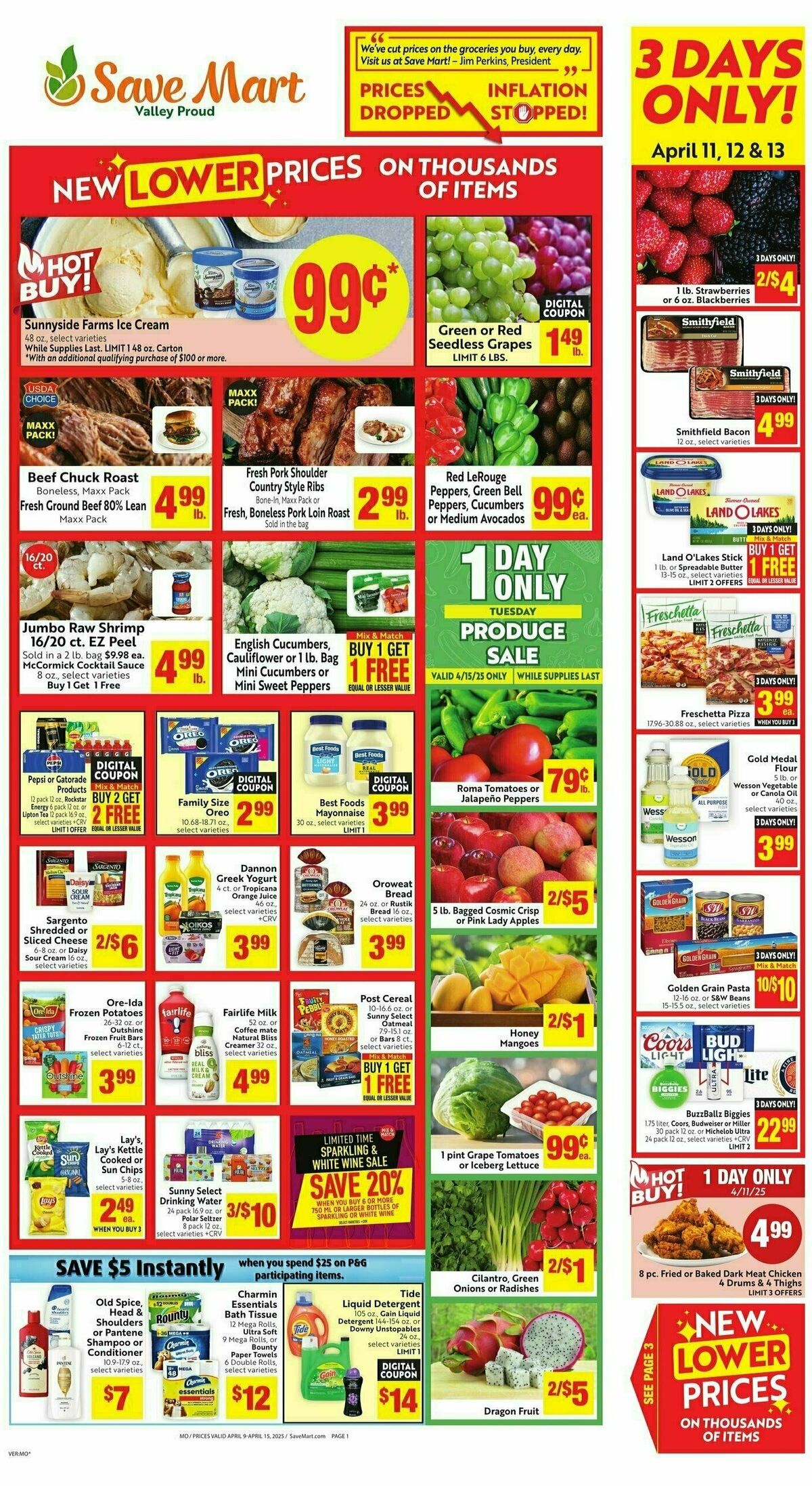 Save Mart Weekly Ad from April 9