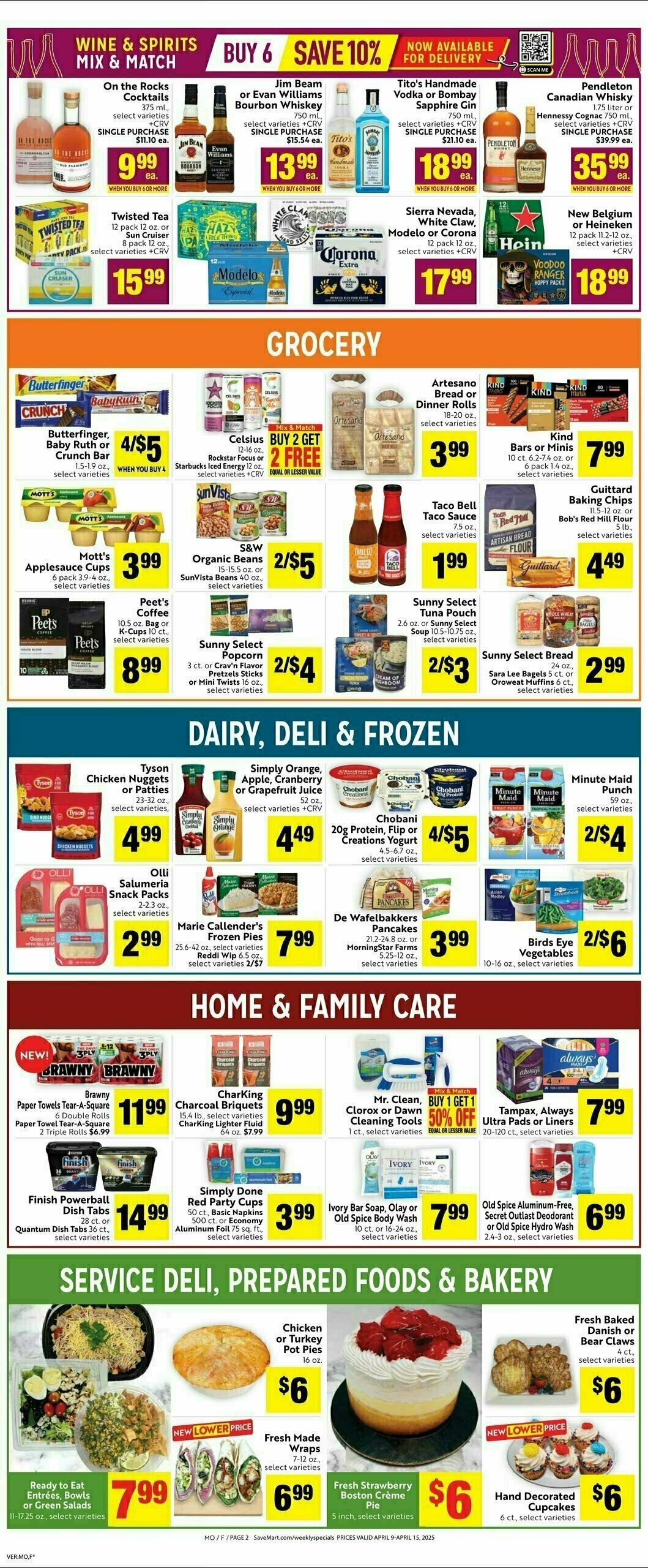 Save Mart Weekly Ad from April 9