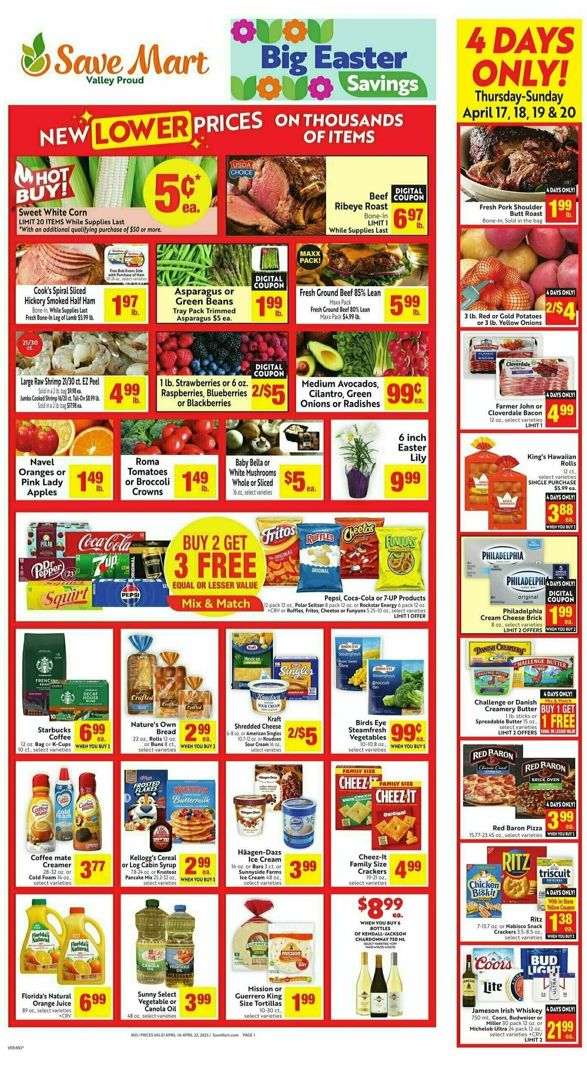 Save Mart Weekly Ad from April 16