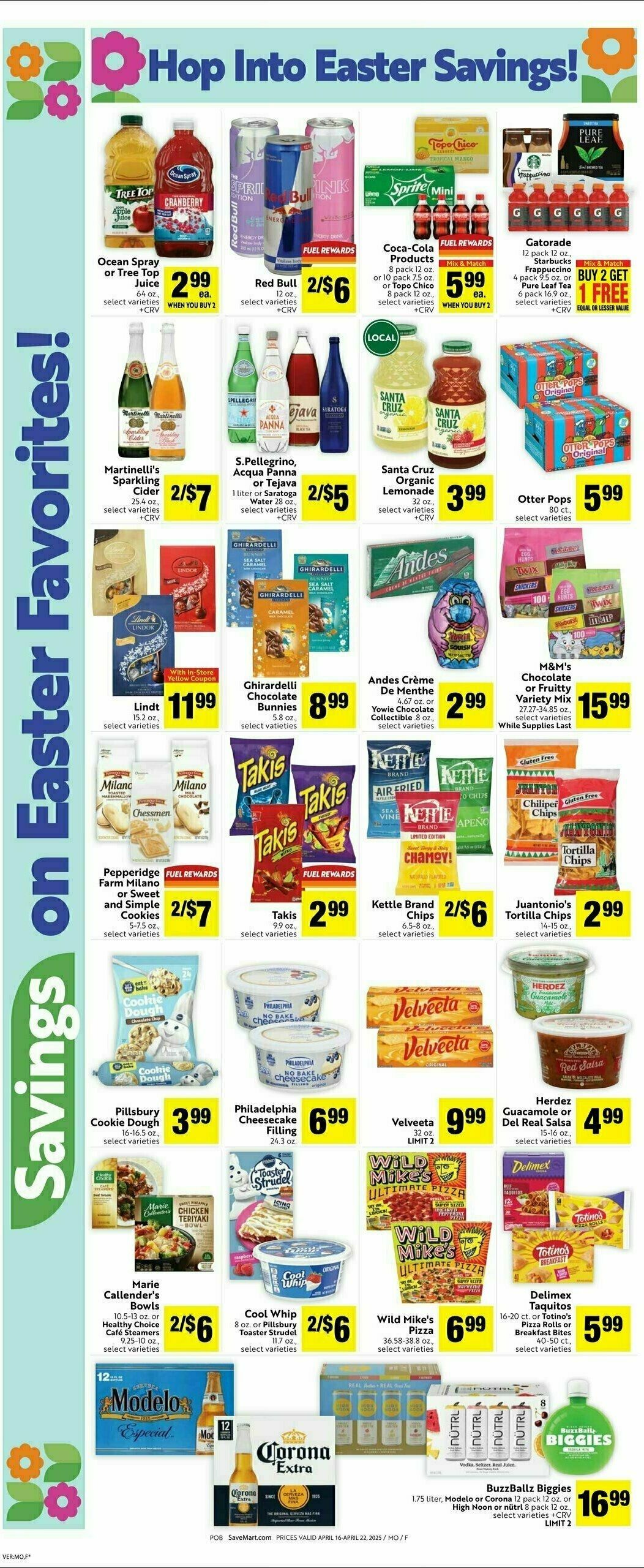 Save Mart Weekly Ad from April 16