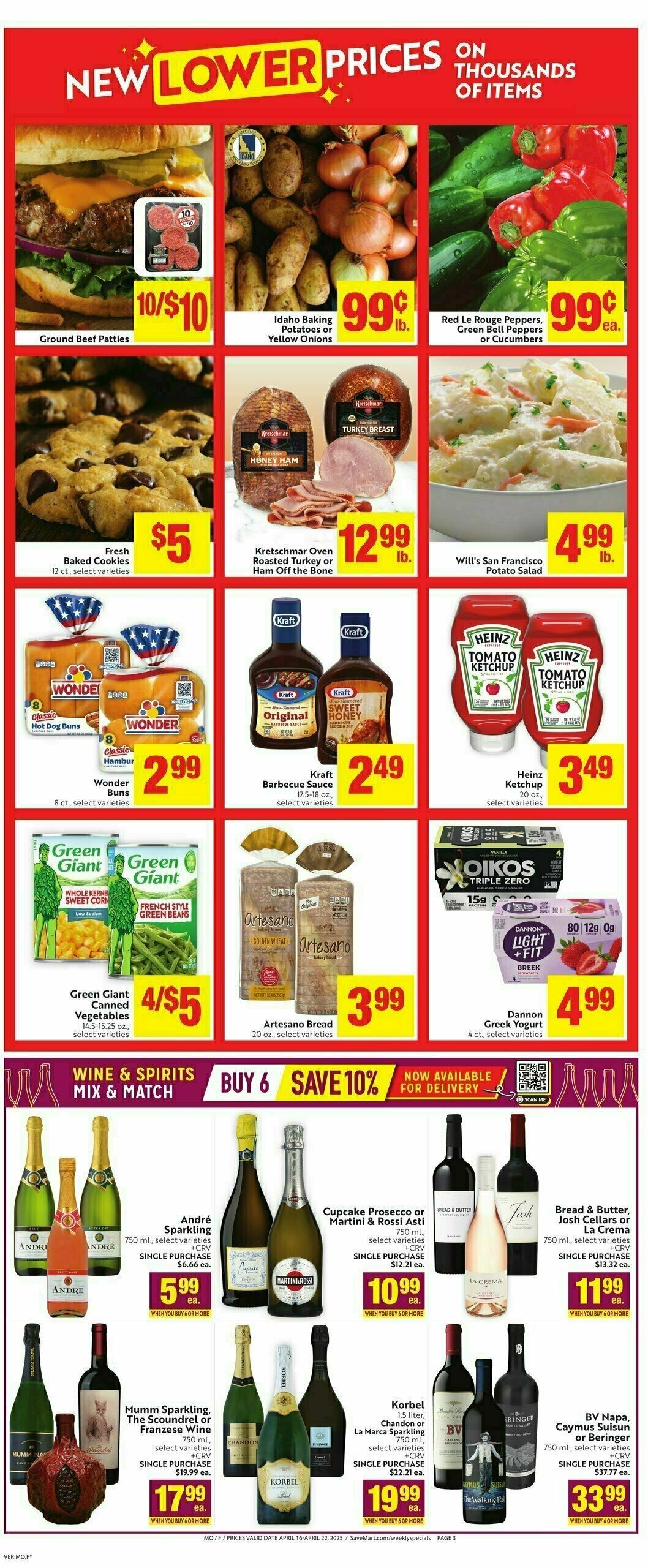 Save Mart Weekly Ad from April 16