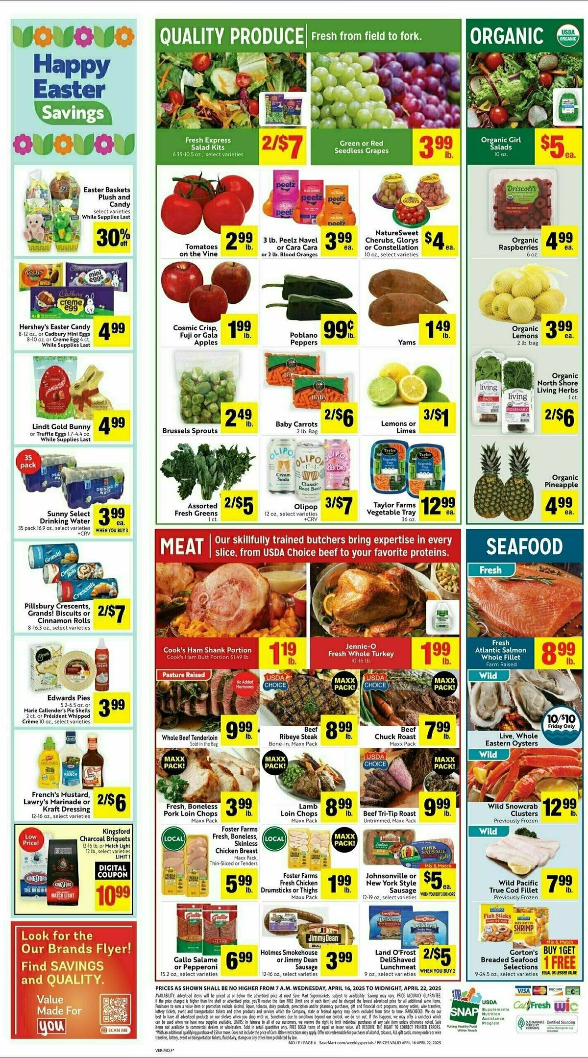 Save Mart Weekly Ad from April 16