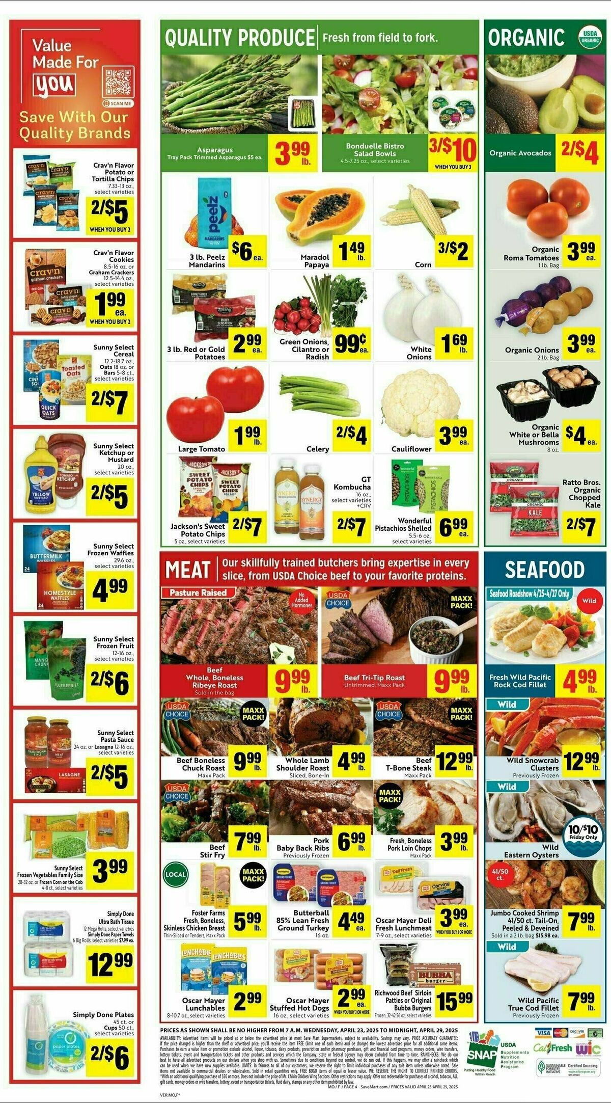 Save Mart Weekly Ad from April 23