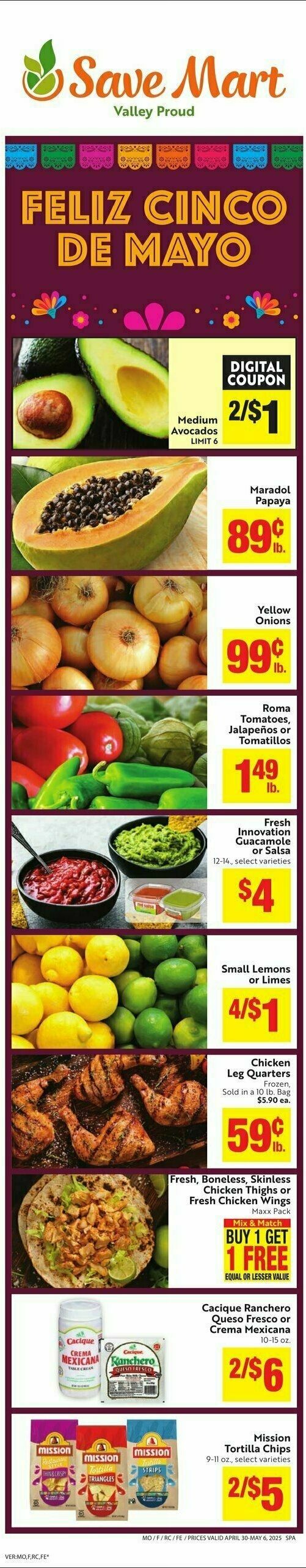 Save Mart Weekly Ad from April 30