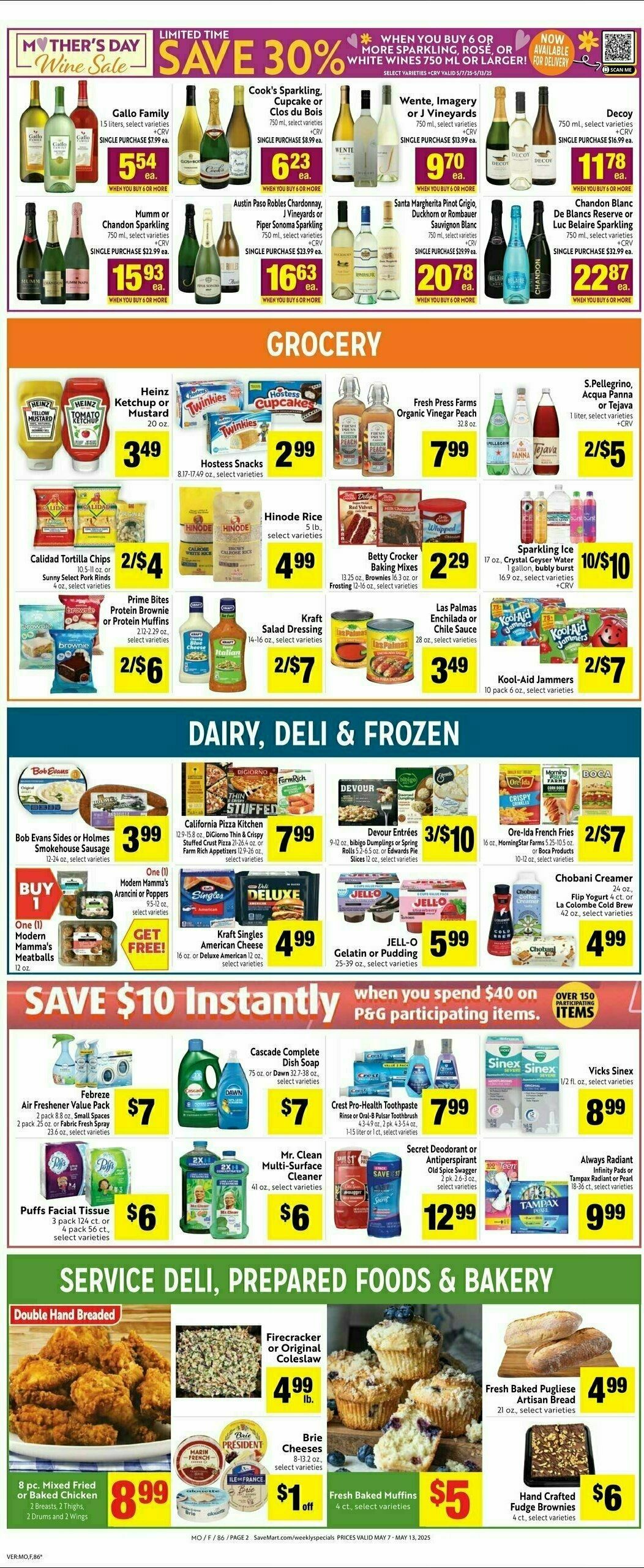 Save Mart Weekly Ad from May 7