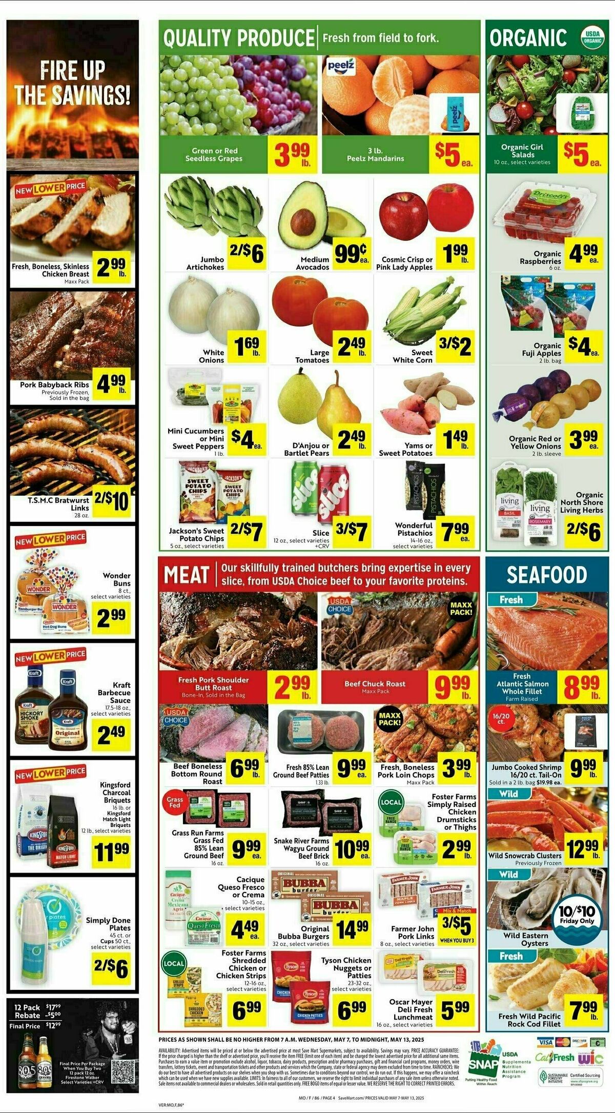 Save Mart Weekly Ad from May 7