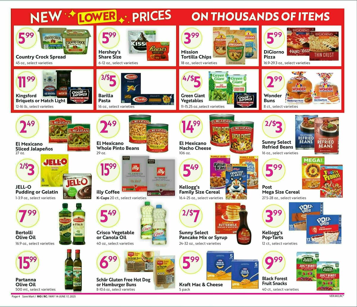 Save Mart Steals & Deals Weekly Ad from May 14