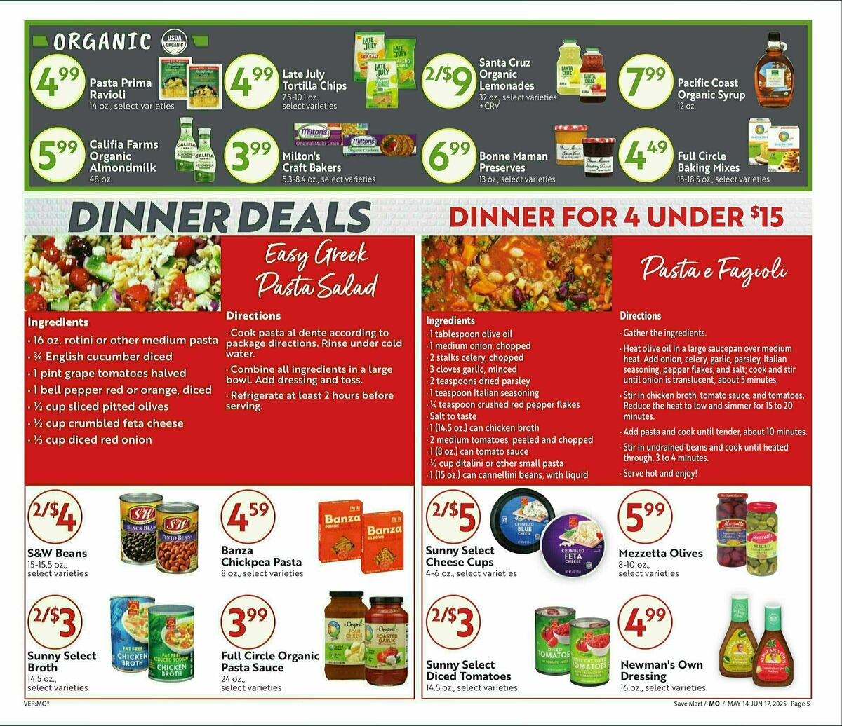 Save Mart Steals & Deals Weekly Ad from May 14