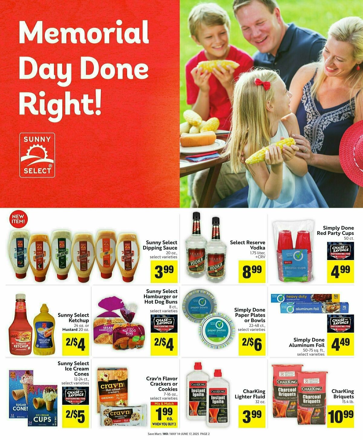 Save Mart Save Even More Weekly Ad from May 14