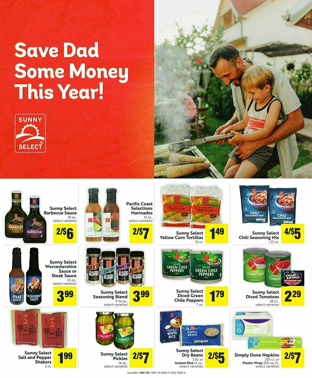 Save Mart Save Even More Weekly Ad from May 14