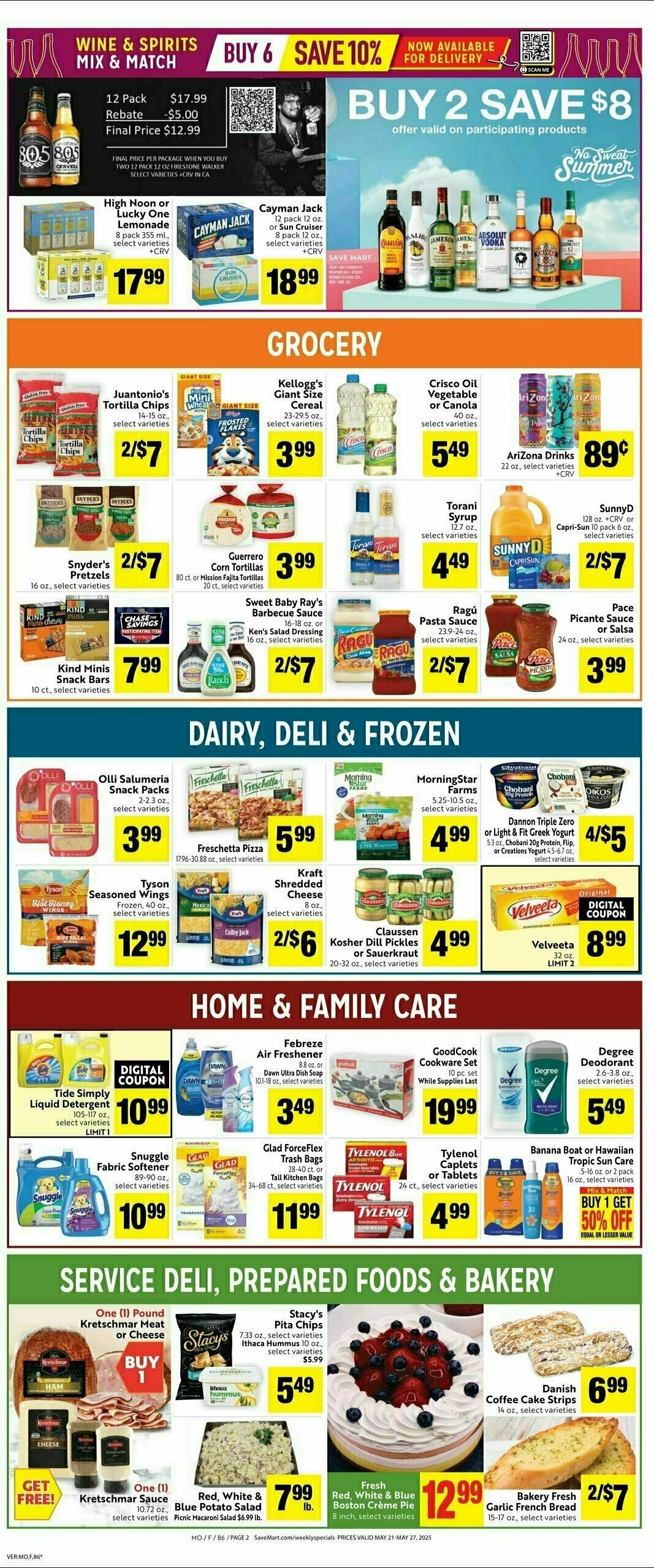 Save Mart Weekly Ad from May 21