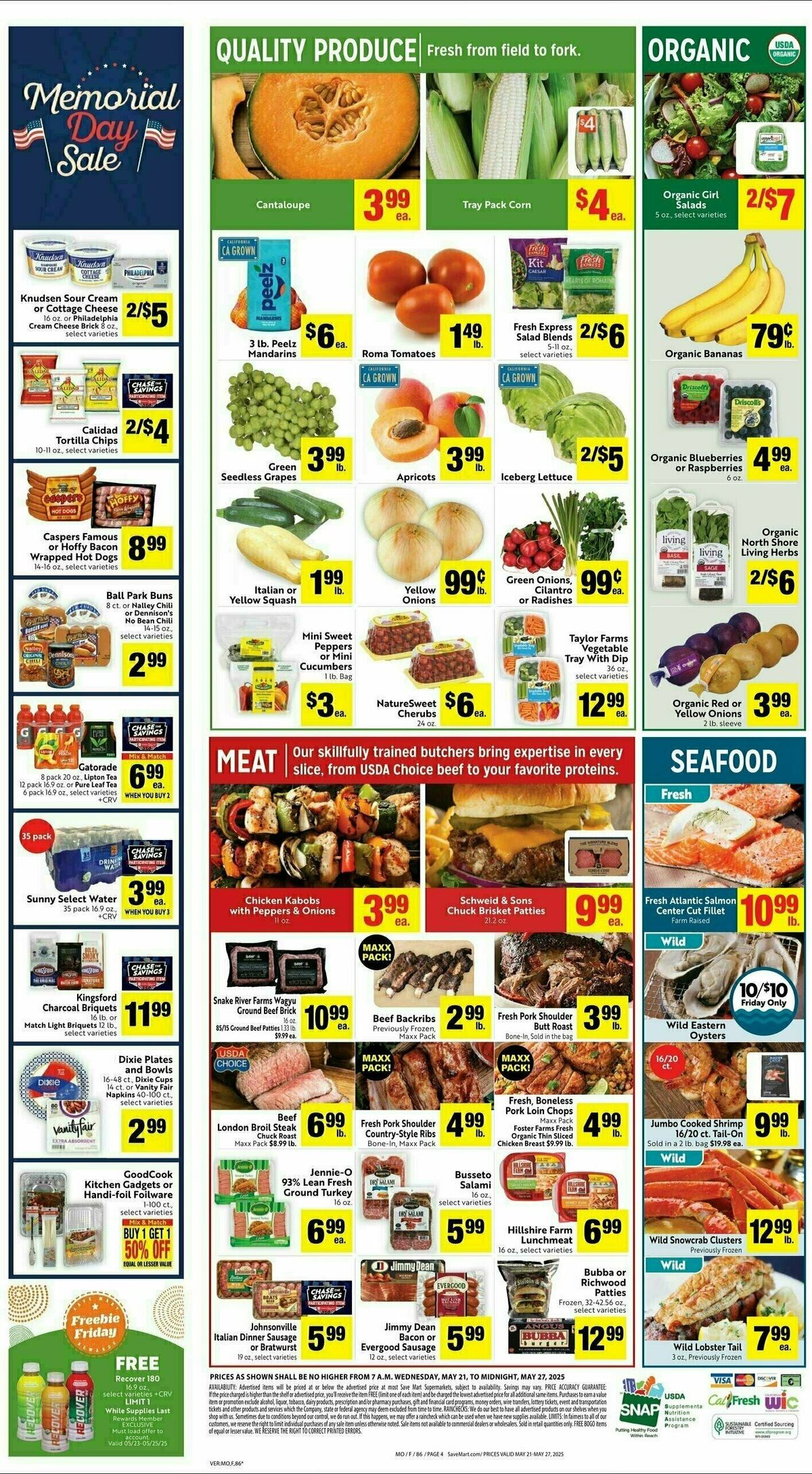 Save Mart Weekly Ad from May 21