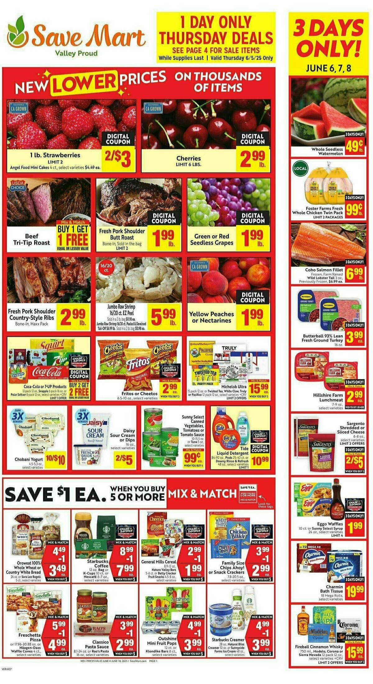 Save Mart Weekly Ad from June 4