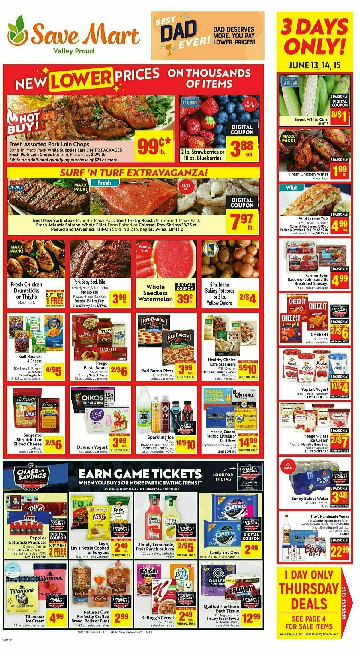 Save Mart Weekly Ad from June 11