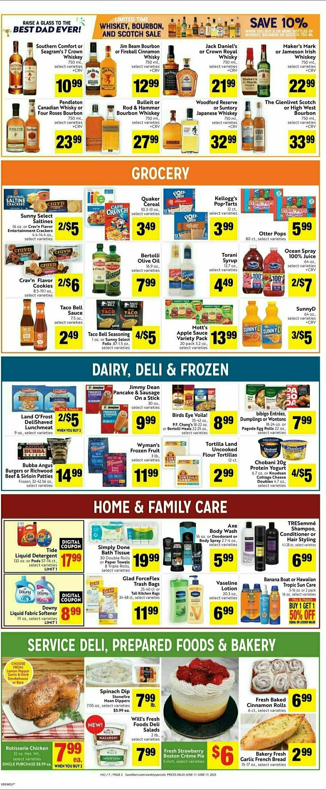 Save Mart Weekly Ad from June 11