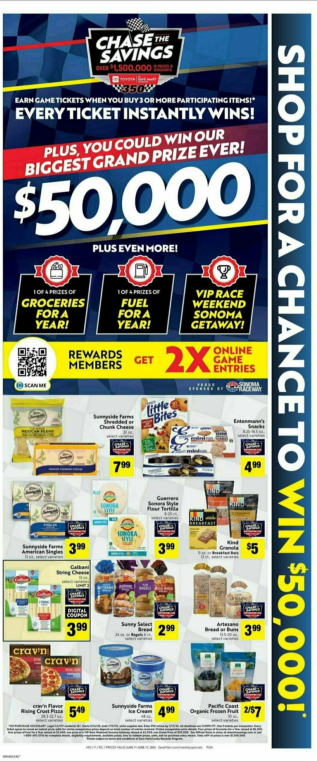 Save Mart Weekly Ad from June 11