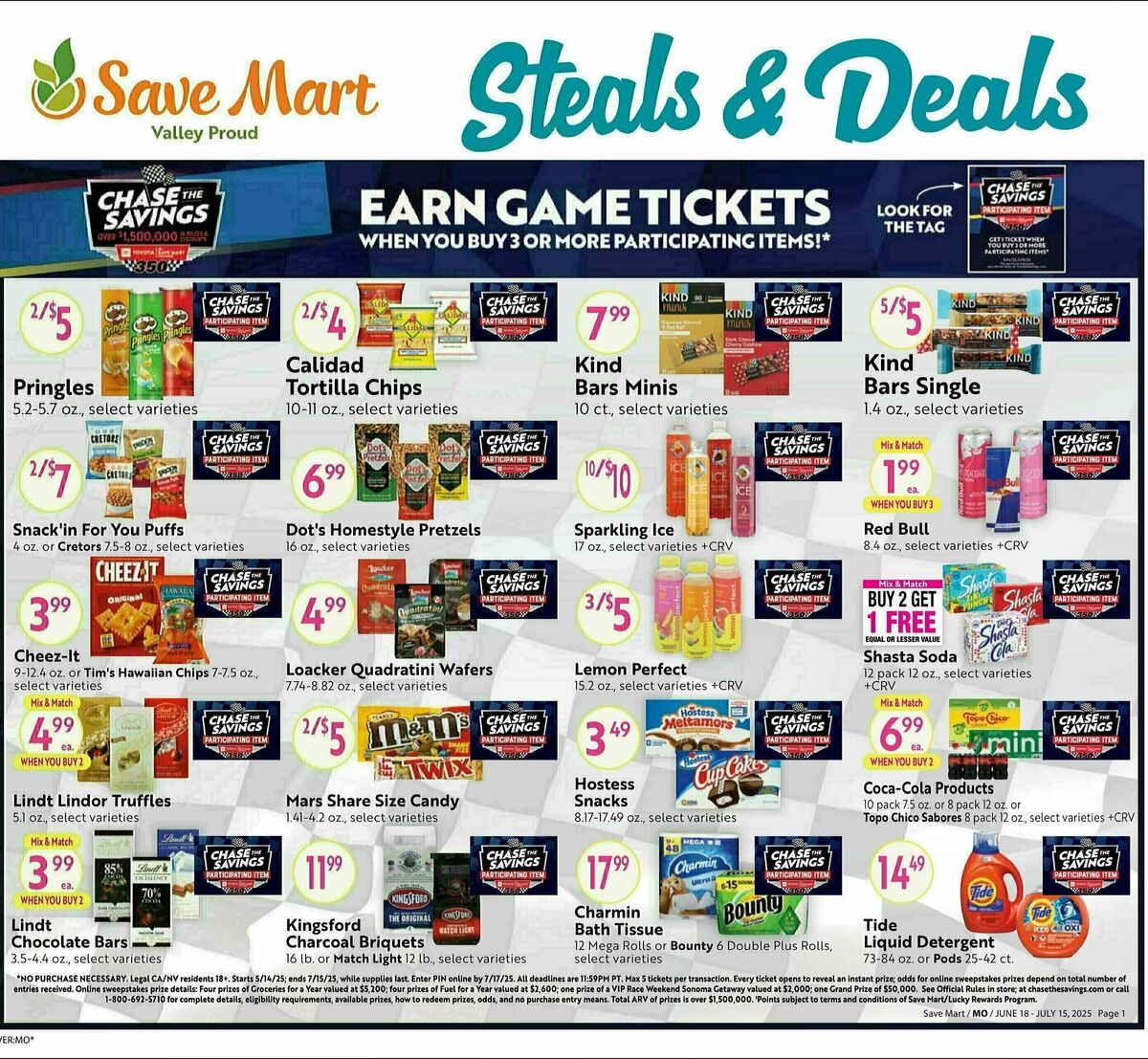 Save Mart Steals & Deals Weekly Ad from June 18