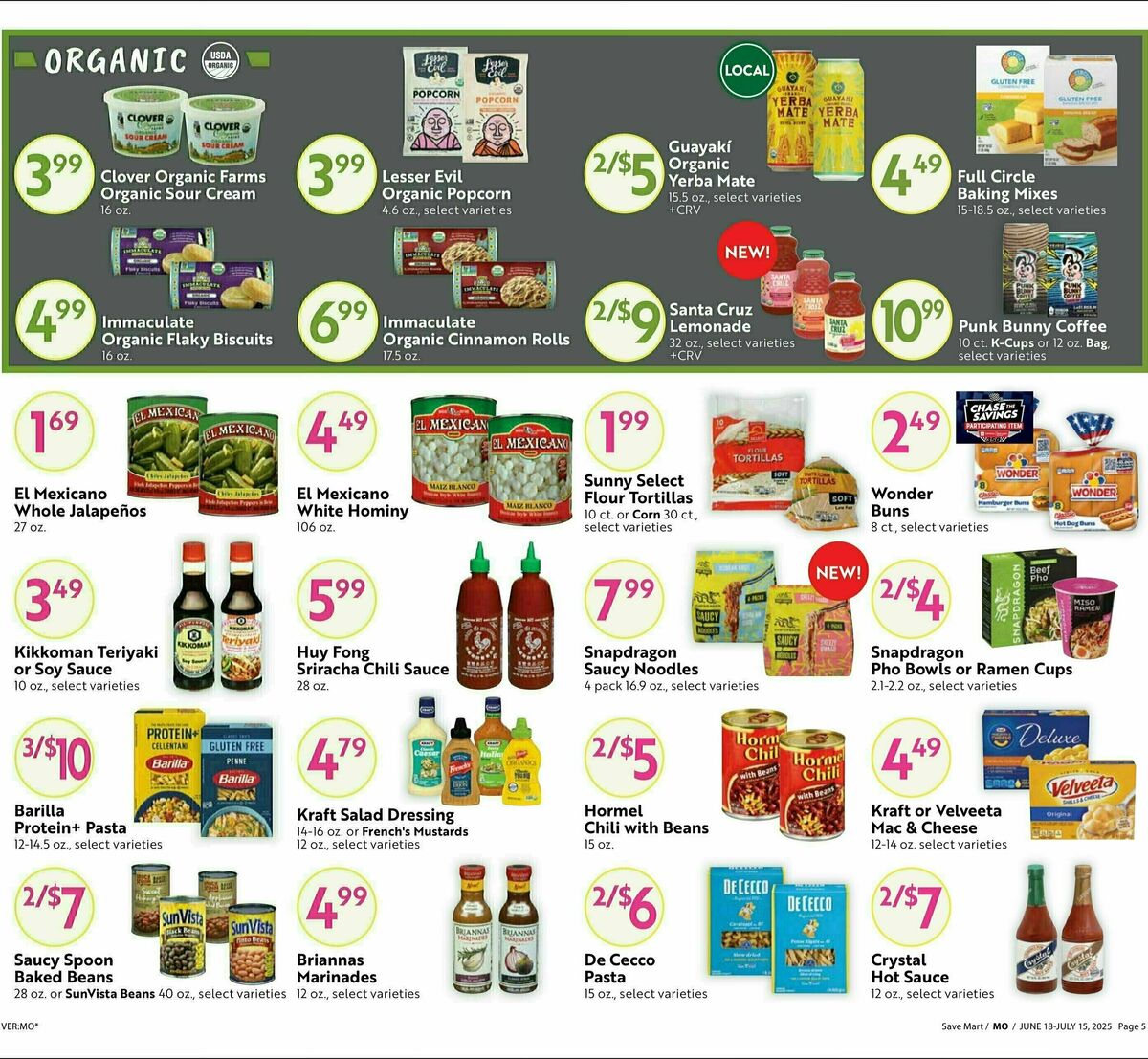 Save Mart Steals & Deals Weekly Ad from June 18