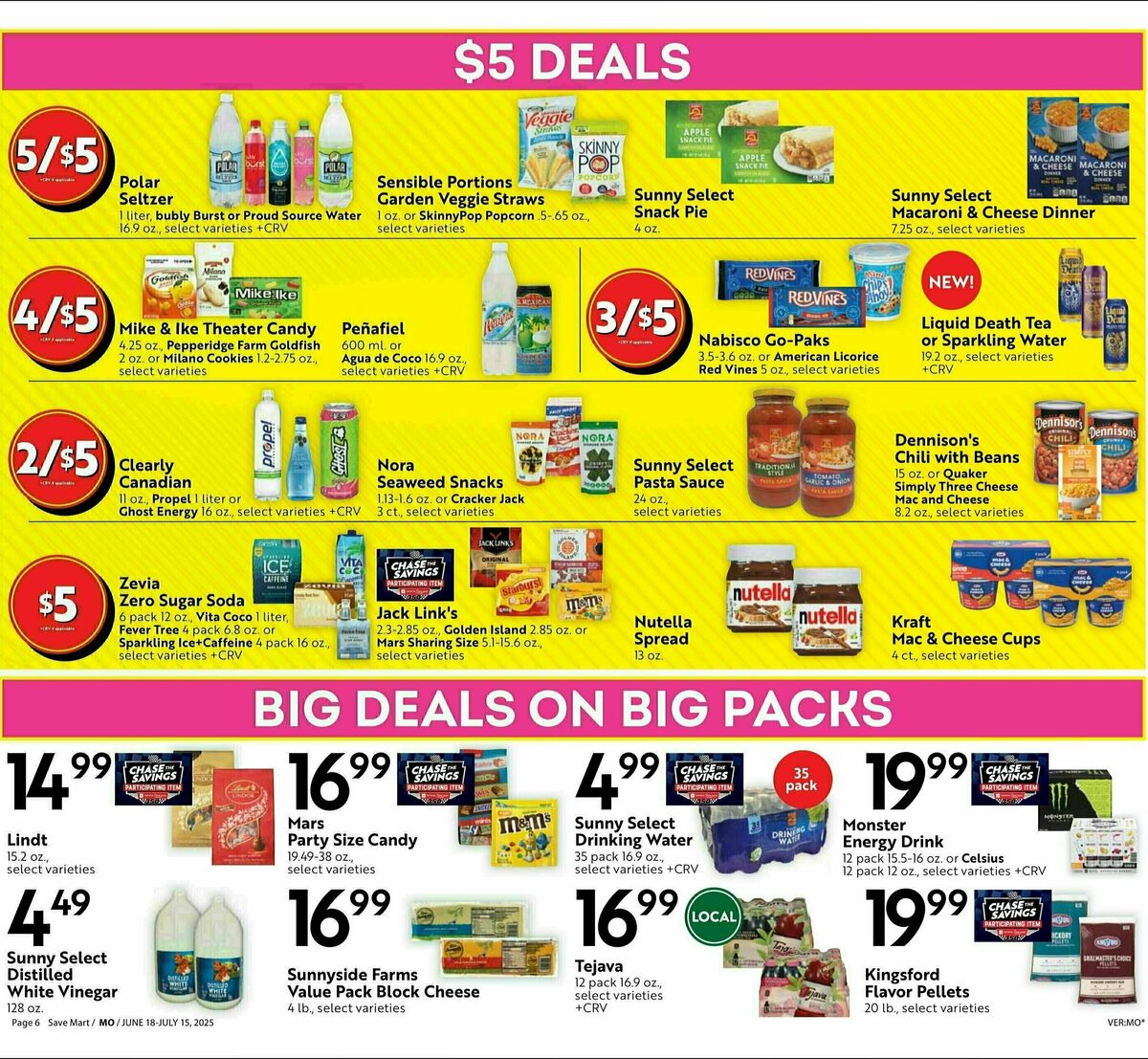Save Mart Steals & Deals Weekly Ad from June 18