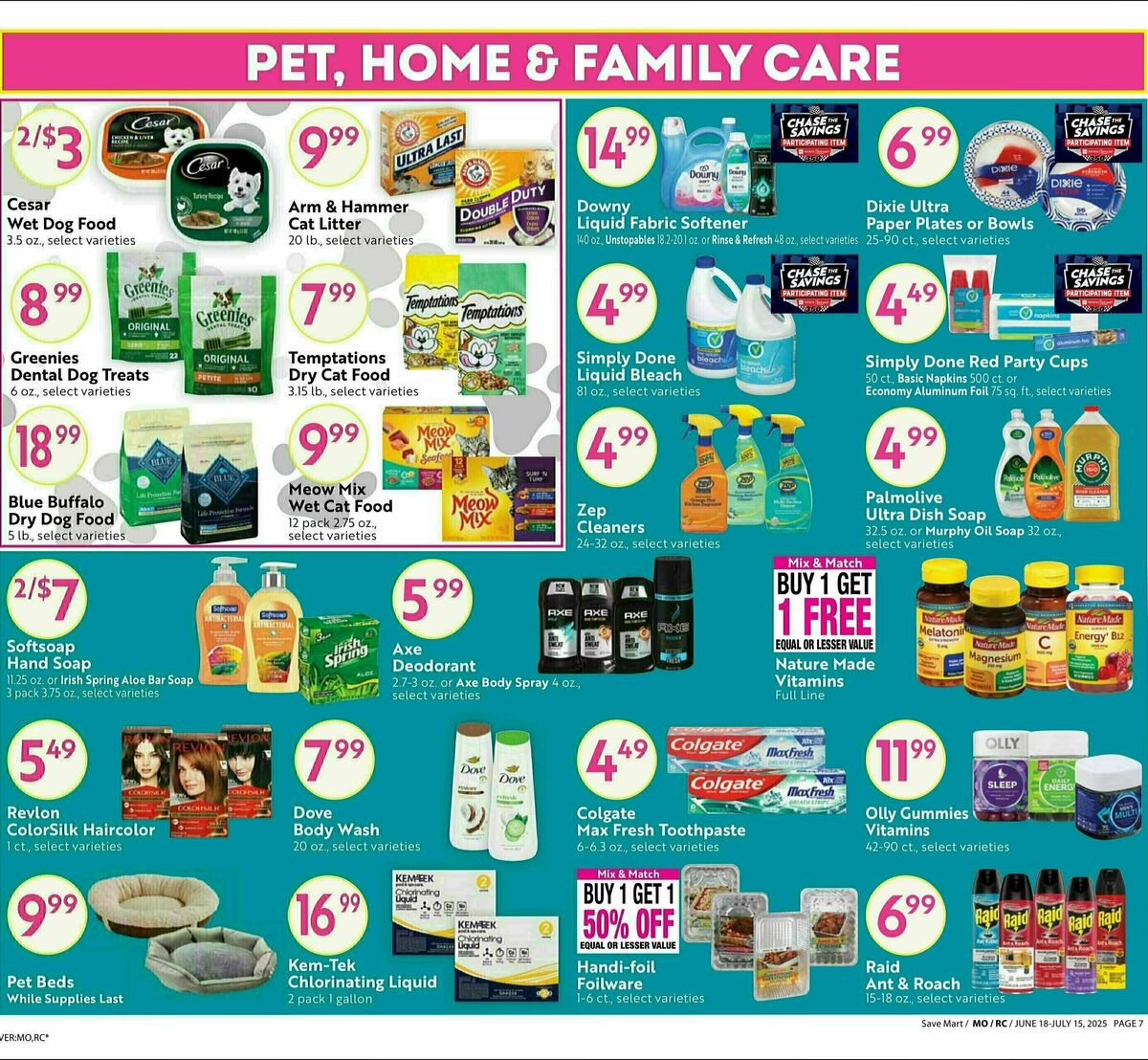 Save Mart Steals & Deals Weekly Ad from June 18