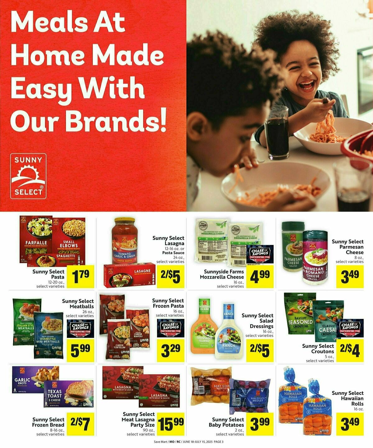 Save Mart Steals & Deals Weekly Ad from June 18