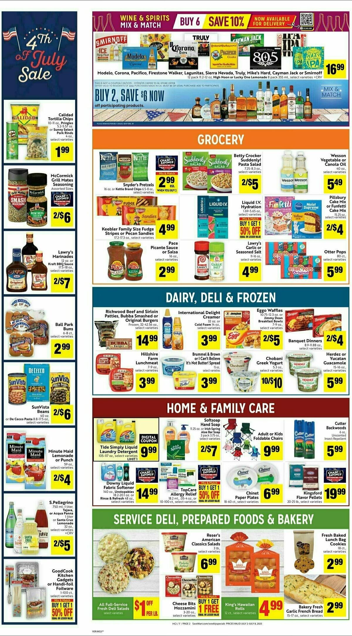 Save Mart Weekly Ad from July 2