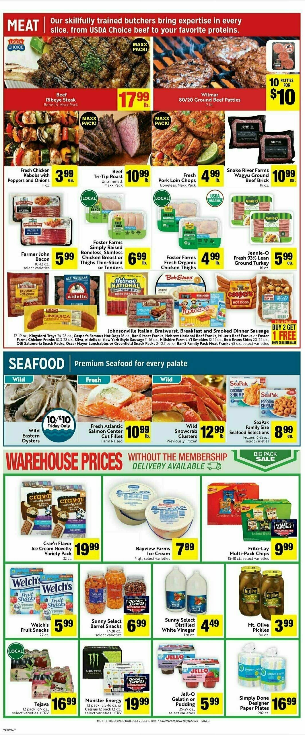 Save Mart Weekly Ad from July 2